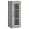 vidaXL Skř&iacute;ň highboard &scaron;ed&aacute; sonoma 34,5 x 34 x 180 cm kompozitn&iacute; dřevo