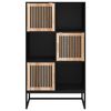 vidaXL Highboard čern&yacute; 70 x 35 x 125 cm kompozitn&iacute; dřevo