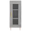 vidaXL Skř&iacute;ň highboard &scaron;ed&aacute; sonoma 34,5 x 34 x 180 cm kompozitn&iacute; dřevo