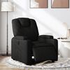 vidaXL Elektrick&eacute; polohovac&iacute; křeslo čern&eacute; textil