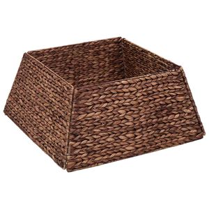 vidaXL V&aacute;nočn&iacute; obojek na stromek Čtvercov&yacute; Hněd&aacute; 50 x 50 x 25 cm