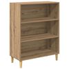 vidaXL Serv&iacute;rovac&iacute; skř&iacute;ň Artisanov&yacute; dub 69,5 x 32,5 x 90 cm