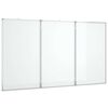 vidaXL Magnetick&aacute; tabule rozkl&aacute;dac&iacute; 150 x 100 x 1,7 cm hlin&iacute;k
