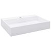 vidaXL Umyvadlo 60 x 38 x 11 cm miner&aacute;ln&iacute;/mramorov&yacute; kompozit b&iacute;l&eacute;
