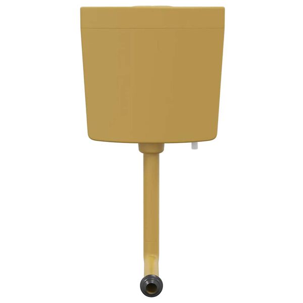 vidaXL Splachovací WC nádržka se spodním přívodem vody 3/6 l curry