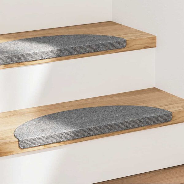 vidaXL Samolepic&iacute; n&aacute;&scaron;lapy na schody 15 ks 56x17x3 cm &scaron;ed&eacute;