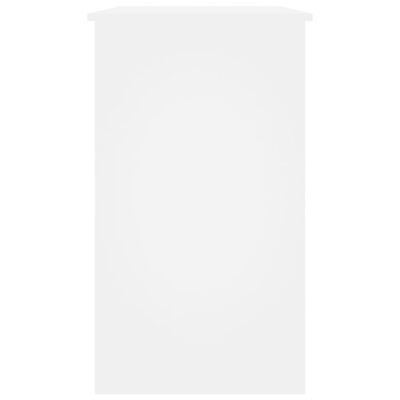 vidaXL Psací stůl bílý 90 x 45 x 76 cm dřevotříska