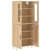 vidaXL Skř&iacute;ň highboard dub sonoma 69,5 x 34 x 180 cm kompozitn&iacute; dřevo