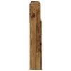 vidaXL Čelo postele s &uacute;ložn&yacute;m prostorem old wood 200 x 19 x 103,5 cm