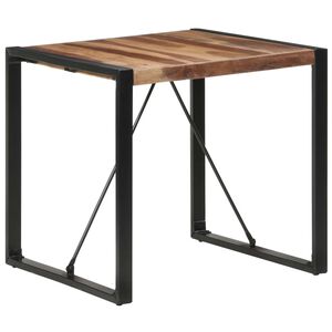 vidaXL J&iacute;deln&iacute; stůl 80 x 80 x 75 cm masivn&iacute; dřevo