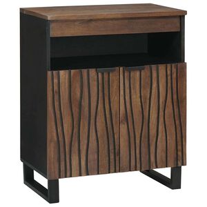 vidaXL Skř&iacute;ňka Hněd&aacute; 60 x 33 x 75 cm masivn&iacute; mangovn&iacute;kov&eacute; dřevo