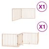 vidaXL Z&aacute;brana pro psy s dv&iacute;řky skl&aacute;dac&iacute; 6 panelů 480 cm topol
