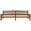 vidaXL R&aacute;m postele bez matrace Honey Brown Masivn&iacute; borovicov&eacute; dřevo