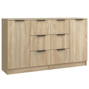vidaXL Př&iacute;born&iacute;ky 2 ks dub sonoma 60 x 30 x 70 cm kompozitn&iacute; dřevo