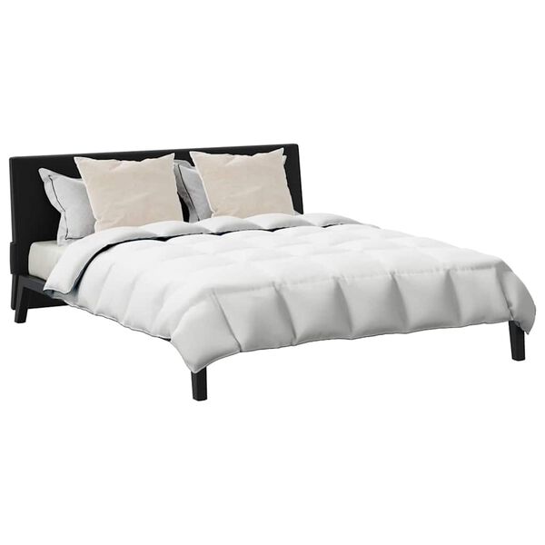 vidaXL Zimní přikrývka s polštářem 3 pcs Bílá Peří