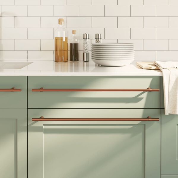 vidaXL N&aacute;bytkov&eacute; &uacute;chytky 20 ks bronzov&eacute; 480 mm nerezov&aacute; ocel