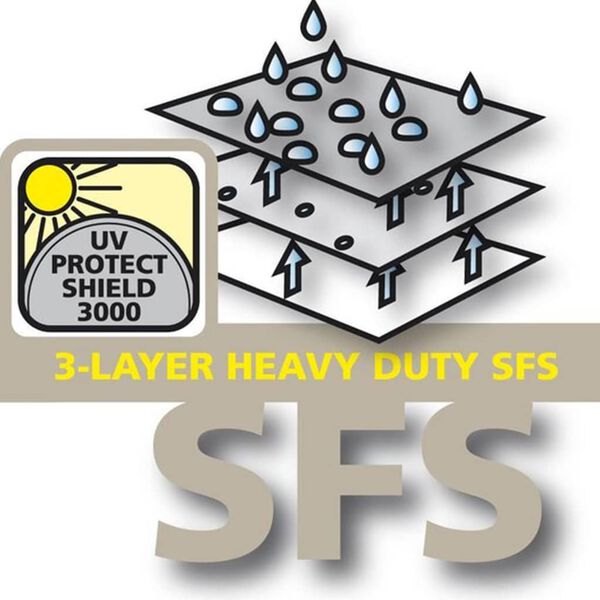 Eurotrail Potah na slunečn&iacute;k 260 x 60 cm &scaron;ed&yacute;