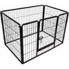 FLAMINGO Ps&iacute; kotec Kazan M 109 x 72 x 72 cm čern&yacute;