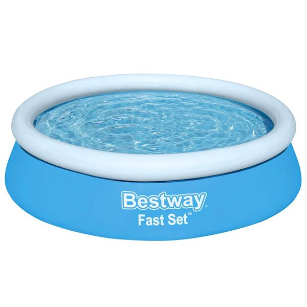 Bestway Fast Set Nafukovac&iacute; baz&eacute;n kruhov&yacute; 183 x 51 cm modr&yacute;