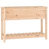 vidaXL Truhl&iacute;k s polic&iacute; 111,5 x 34,5 x 81 cm masivn&iacute; borov&eacute; dřevo