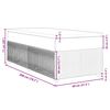 vidaXL Box spring postel s matrací tmavě šedá 80 x 200 cm samet
