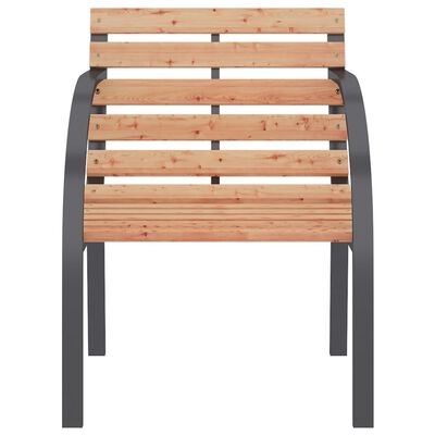 vidaXL Zahradní židle 2 ks dřevo