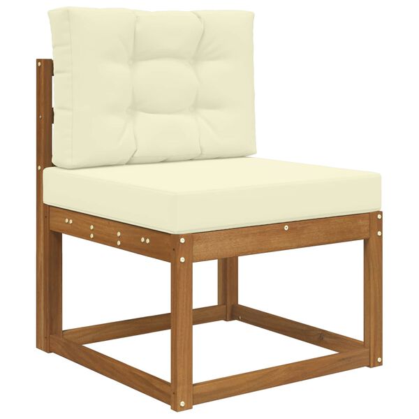 vidaXL Venkovn&iacute; pol&scaron;t&aacute;ř na pohovku 2 pcs Kr&eacute;mov&aacute; Polyester