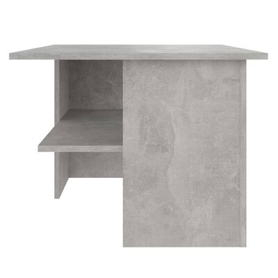 vidaXL Konferenční stolek betonově šedý 90 x 60 x 46,5 cm dřevotříska