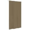 vidaXL Balkonov&aacute; z&aacute;stěna taupe 140 x 240 cm oxfordsk&aacute; l&aacute;tka