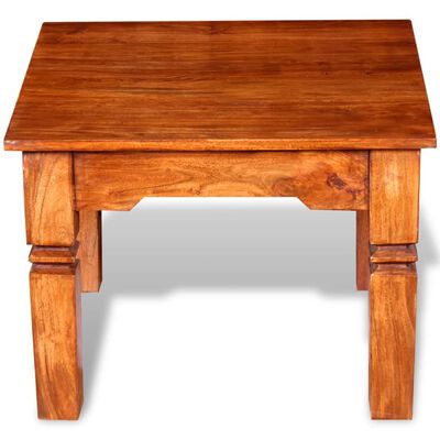 vidaXL Konferenční stolek masivní dřevo 60 x 60 x 45 cm