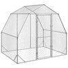 vidaXL V&yacute;běh pro slepice 2,5x2x2,25 m pozinkovan&aacute; ocel