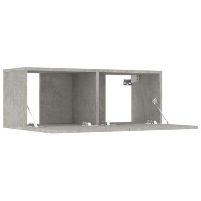 vidaXL TV skříňky 2 ks betonově šedé 80 x 30 x 30 cm kompozitní dřevo