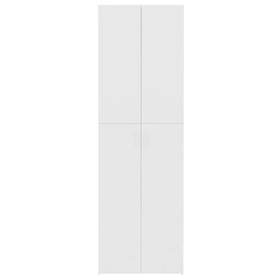 vidaXL Kancelářská skříň bílá 60 x 32 x 190 cm dřevotříska