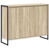 vidaXL Bočn&iacute; skř&iacute;ňka Sonoma 96,5 x 30 x 75 cm Kompozitn&iacute; dřevo