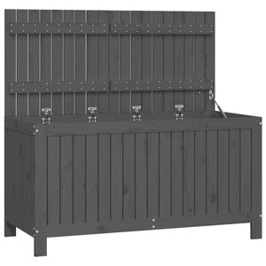 vidaXL Zahradn&iacute; &uacute;ložn&yacute; box &scaron;ed&yacute; 121 x 55 x 64 cm masivn&iacute; borov&eacute; dřevo