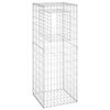 vidaXL Gabionov&yacute; sloupek 50 x 50 x 140 cm železo