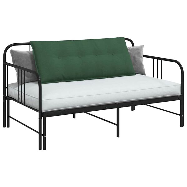 vidaXL Pol&scaron;t&aacute;ř na z&aacute;da Jungle Green 120 x 50 cm Žebrovan&aacute; l&aacute;tka