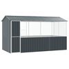 vidaXL Ptač&iacute; klec Antracit 410 x 210 x 230 cm Pozinkovan&aacute; ocel