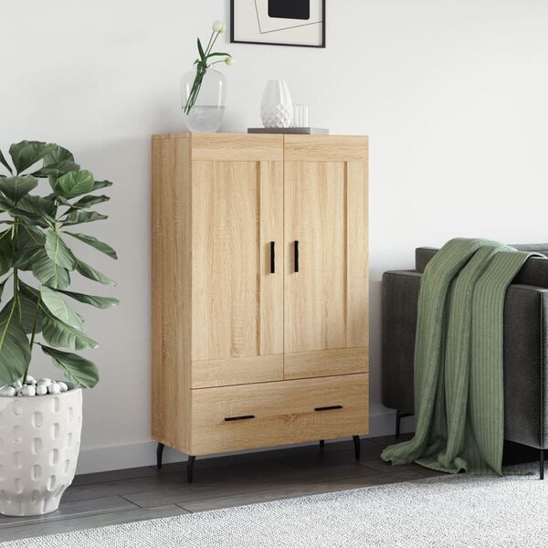 vidaXL Skř&iacute;ň highboard dub sonoma 69,5 x 31 x 115 cm kompozitn&iacute; dřevo
