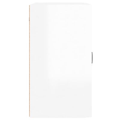 vidaXL Nástěnná skříňka bílá s vysokým leskem 60x31x60 cm kompozit