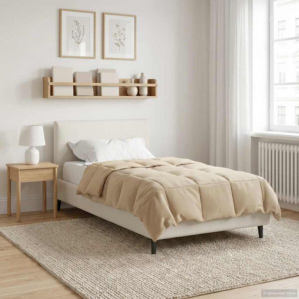 vidaXL Celoročn&iacute; přikr&yacute;vka &Scaron;něrov&aacute;n Kr&eacute;mov&aacute; 135 x 200 cm Mikrovl&aacute;kno