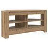 vidaXL Rohov&aacute;skř&iacute;ňnaTV 102 x 40,5 x 45 cm Artisanov&yacute; dub