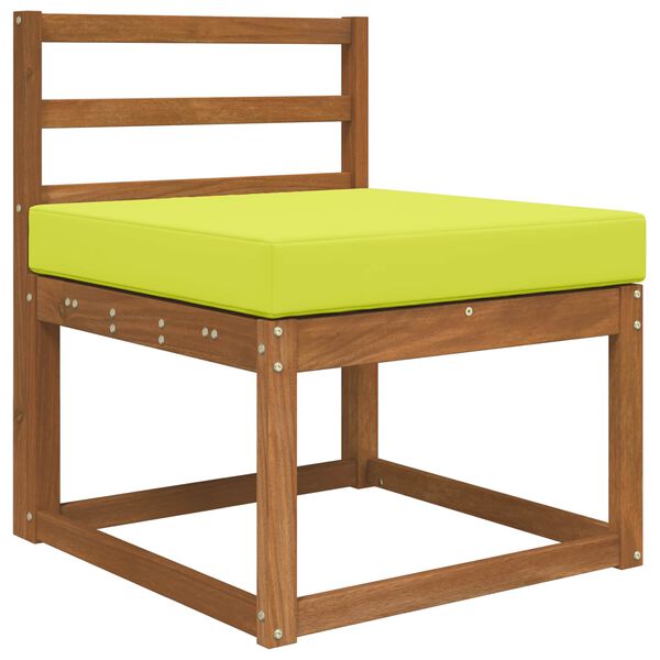 vidaXL Venkovn&iacute; pol&scaron;t&aacute;ř na pohovku Zelen&aacute; 60 x 60 x 8 cm Polyester