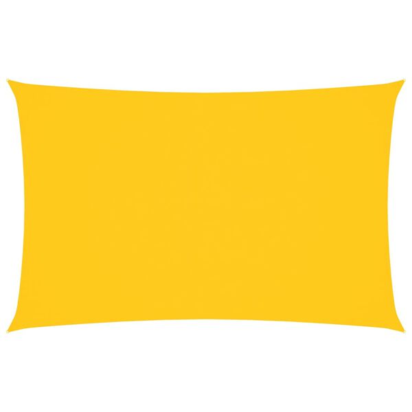 vidaXL Stínící plachta oxfordská látka obdélníková 2 x 5 m žlutá