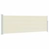 vidaXL Zatahovac&iacute; bočn&iacute; mark&yacute;za/z&aacute;stěna na terasu 100 x 314 cm kr&eacute;mov&aacute;