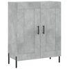 vidaXL Skř&iacute;ň highboard betonově &scaron;ed&aacute; 69,5x34x180 cm kompozitn&iacute; dřevo