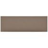 vidaXL N&aacute;stěnn&yacute; čeln&iacute;k 12 pcs Cappuccino 90 x 30 cm textil