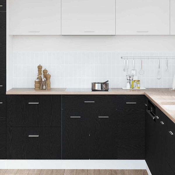 vidaXL Z&aacute;věsn&aacute; skř&iacute;ňka Čern&yacute; dub 60 x 46 x 81,5 cm kompozitn&iacute; dřevo