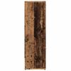 vidaXL Knihovna old wood 90 x 28 x 90 cm kompozitní dřevo