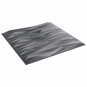 vidaXL N&aacute;stěnn&eacute; panely 12 ks 50 x 50 cm Kamenně &scaron;ed&aacute; XPS pěna